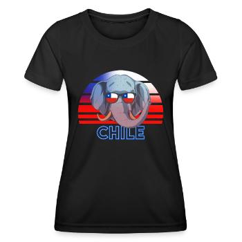 Chili - T-shirt sport Femme - noir - Devant - AI Model Female 172 light (172cm)