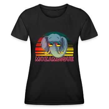 Mozambique - Women's Functional T-Shirt - black - Front - AI Model Female 172 light (172cm)