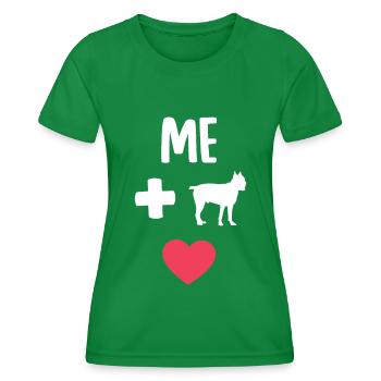 Cane Corso - Frauen Funktions-T-Shirt - Kelly Green - Vorne - AI Model Female 172 dark (172cm)