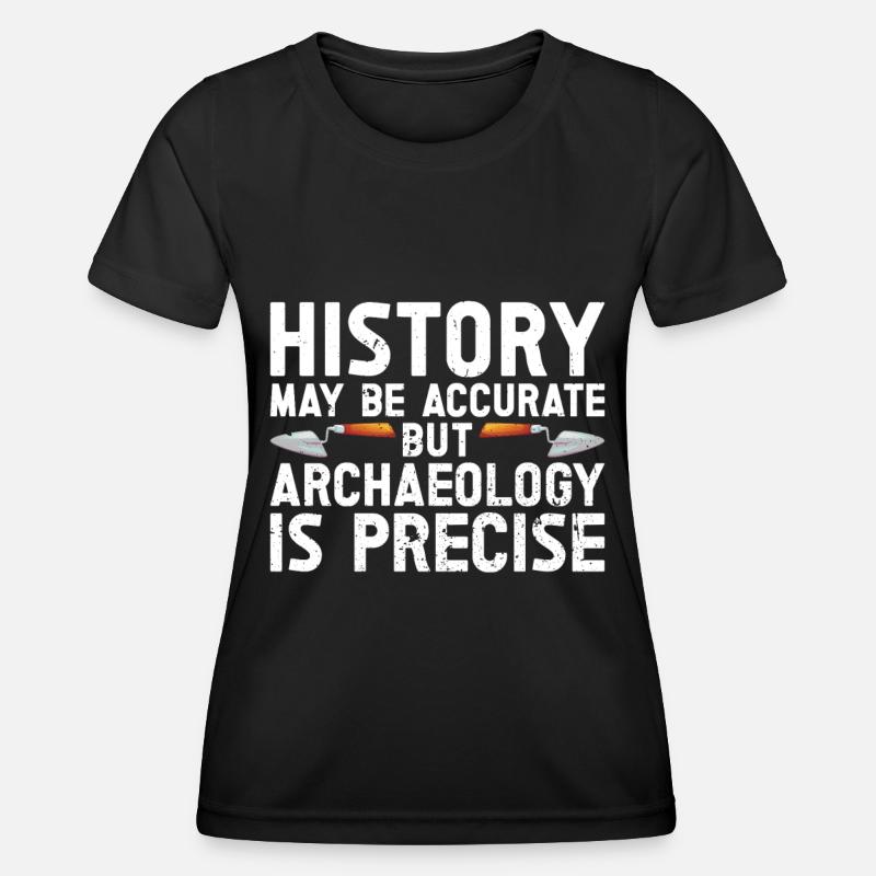 Archaeology - Women's Functional T-Shirt - black