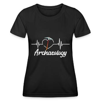 Archaeology - Women's Functional T-Shirt - black - Front - AI Model Female 172 light (172cm)