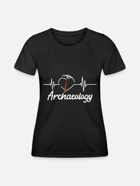 Archaeology - Women's Functional T-Shirt - black
