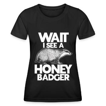 Ratel - T-shirt sport Femme - noir - Devant - AI Model Female 172 light (172cm)