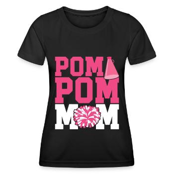 Cheerleader - Frauen Funktions-T-Shirt - Schwarz - Vorne - AI Model Female 172 light (172cm)