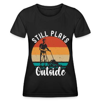 Mowing - Women's Functional T-Shirt - black - Front - AI Model Female 172 light (172cm)