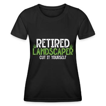 Mowing - Women's Functional T-Shirt - black - Front - AI Model Female 172 light (172cm)