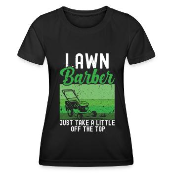 Mowing - Women's Functional T-Shirt - black - Front - AI Model Female 172 light (172cm)