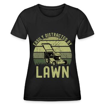 Mowing - Women's Functional T-Shirt - black - Front - AI Model Female 172 light (172cm)