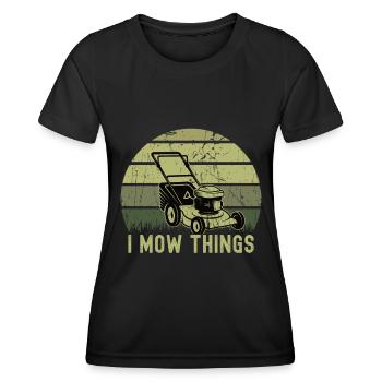 Mowing - Women's Functional T-Shirt - black - Front - AI Model Female 172 light (172cm)