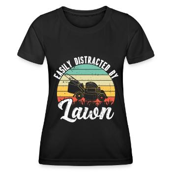 Mowing - Women's Functional T-Shirt - black - Front - AI Model Female 172 light (172cm)