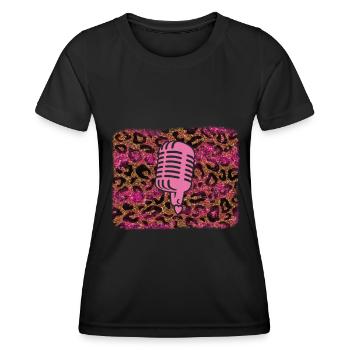 Sing - Women's Functional T-Shirt - black - Front - AI Model Female 172 light (172cm)