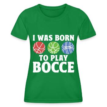 Lyonnaises - T-shirt sport Femme - vert - Devant - AI Model Female 172 dark (172cm)