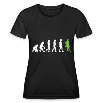 Irish Dance - Women's Functional T-Shirt - black - Front - AI Model Female 172 light (172cm)