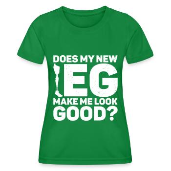 Amputation - Women's Functional T-Shirt - kelly green - Front - AI Model Female 172 dark (172cm)
