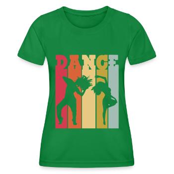 Break Dance - Frauen Funktions-T-Shirt - Kelly Green - Vorne - AI Model Female 172 dark (172cm)
