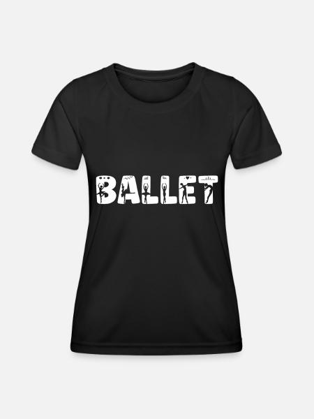 Ballet - T-shirt sport Femme - noir