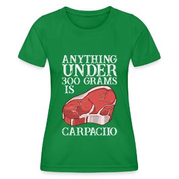 Steak - Frauen Funktions-T-Shirt - Kelly Green - Vorne - AI Model Female 172 dark (172cm)