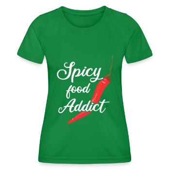 Piment - T-shirt sport Femme - vert - Devant - AI Model Female 172 dark (172cm)