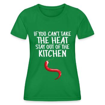 Piment - T-shirt sport Femme - vert - Devant - AI Model Female 172 dark (172cm)
