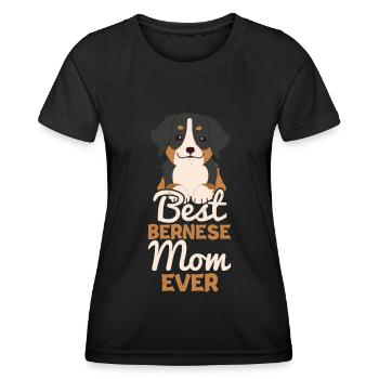 Berner - Frauen Funktions-T-Shirt - Schwarz - Vorne - AI Model Female 172 light (172cm)