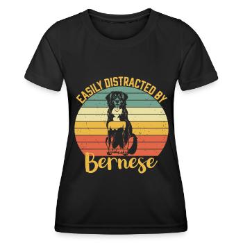 Berner - Frauen Funktions-T-Shirt - Schwarz - Vorne - AI Model Female 172 light (172cm)