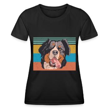 Berner - Frauen Funktions-T-Shirt - Schwarz - Vorne - AI Model Female 172 light (172cm)