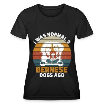 Berner - Frauen Funktions-T-Shirt - Schwarz - Vorne - AI Model Female 172 light (172cm)