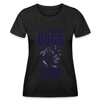 Insecte - T-shirt sport Femme - noir - Devant - AI Model Female 172 light (172cm)