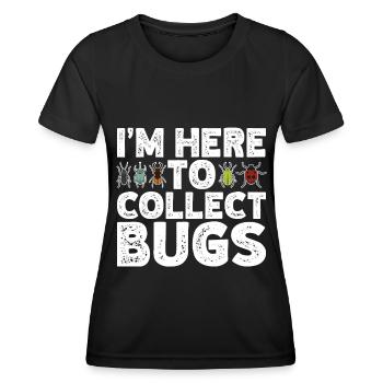 Insecte - T-shirt sport Femme - noir - Devant - AI Model Female 172 light (172cm)