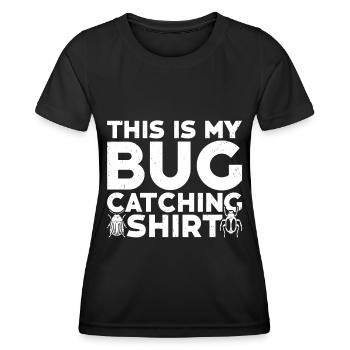 Insecte - T-shirt sport Femme - noir - Devant - AI Model Female 172 light (172cm)
