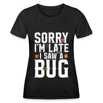 Insecte - T-shirt sport Femme - noir - Devant - AI Model Female 172 light (172cm)