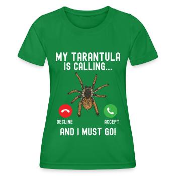 Tarantula - Women's Functional T-Shirt - kelly green - Front - AI Model Female 172 dark (172cm)