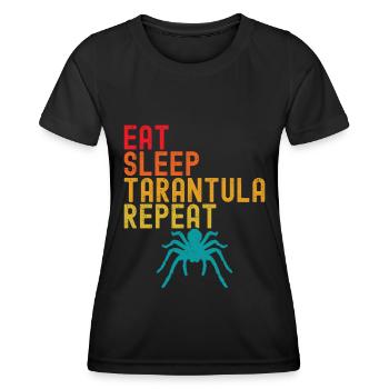 Tarantula - Women's Functional T-Shirt - black - Front - AI Model Female 172 light (172cm)