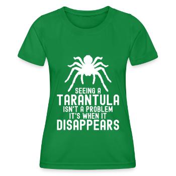 Tarantula - Women's Functional T-Shirt - kelly green - Front - AI Model Female 172 dark (172cm)