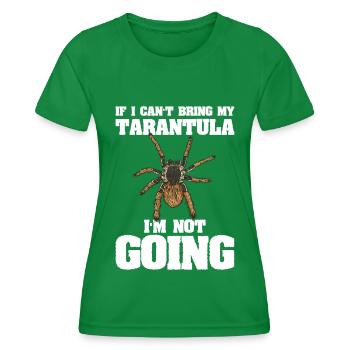 Tarantula - Women's Functional T-Shirt - kelly green - Front - AI Model Female 172 dark (172cm)