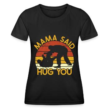 Jiu Jitsu - Women's Functional T-Shirt - black - Front - AI Model Female 172 light (172cm)