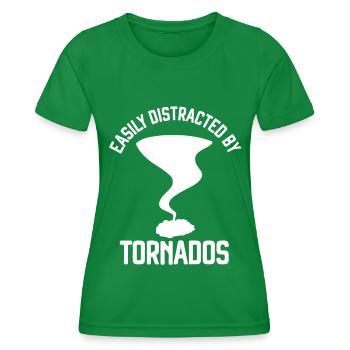 Tornade - T-shirt sport Femme - vert - Devant - AI Model Female 172 dark (172cm)