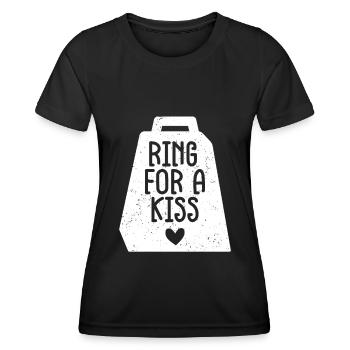 Kuhglocke Mehr Cowbell-Vintager - Frauen Funktions-T-Shirt - Schwarz - Vorne - AI Model Female 172 light (172cm)