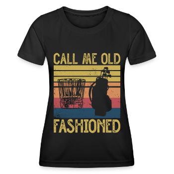 Bourbon & Golf Whikey Golfspieler Golfer - Women's Functional T-Shirt - black - Front - AI Model Female 172 light (172cm)