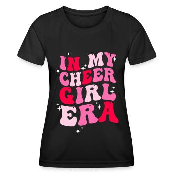 Cheerleadermädchen Cheerleading Jugend - Frauen Funktions-T-Shirt - Schwarz - Vorne - AI Model Female 172 light (172cm)