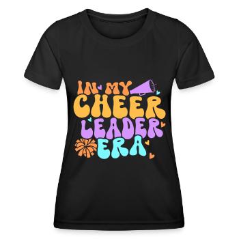 Cheerleadermädchen Cheerleading Jugend - Frauen Funktions-T-Shirt - Schwarz - Vorne - AI Model Female 172 light (172cm)