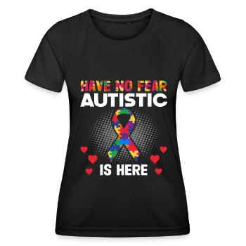 Autism Awareness Support Autistic - Women's Functional T-Shirt - black - Front - AI Model Female 172 light (172cm)