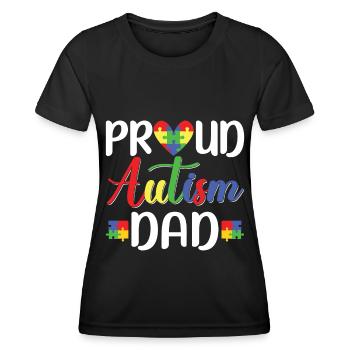 Autism Awareness Support Autistic - Women's Functional T-Shirt - black - Front - AI Model Female 172 light (172cm)