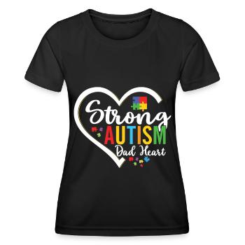 Autism awareness support autistic - Women's Functional T-Shirt - black - Front - AI Model Female 172 light (172cm)