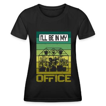 Garden Garden Garden Plants Vegetables - Women's Functional T-Shirt - black - Front - AI Model Female 172 light (172cm)