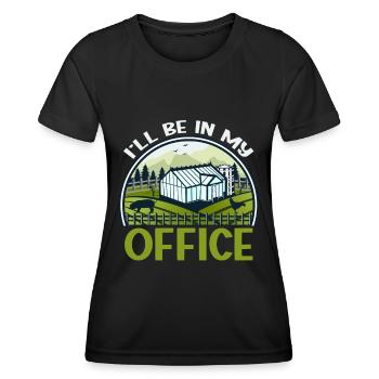 Garden Garden Garden Plants Vegetables - Women's Functional T-Shirt - black - Front - AI Model Female 172 light (172cm)