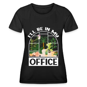 Garden Garden Garden Plants Vegetables - Women's Functional T-Shirt - black - Front - AI Model Female 172 light (172cm)