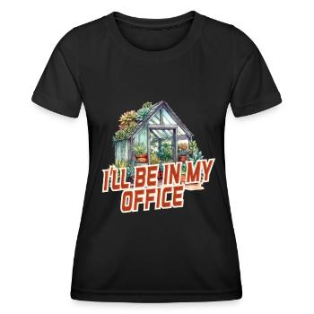 Garden Garden Garden Plants Vegetables - Women's Functional T-Shirt - black - Front - AI Model Female 172 light (172cm)