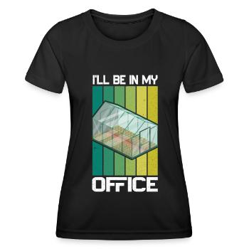 Garden Garden Garden Plants Vegetables - Women's Functional T-Shirt - black - Front - AI Model Female 172 light (172cm)