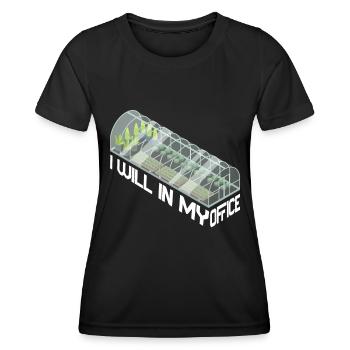 Garden Garden Garden Plants Vegetables - Women's Functional T-Shirt - black - Front - AI Model Female 172 light (172cm)